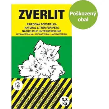 Podestýlka pro kočku ZVERLIT zelený hrubá podestýlka 6,8 kg- Náhradní obal - SLEVA