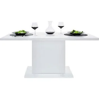 Jídelní stůl Nábytek Pyramida, s.r.o. Jídelní stůl ANITA 2 bílá/bílý lesk