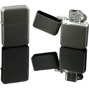 Benzínový zapalovač Gentelo 0007 Kolor Titan + Možnost Gravírování + Benzín Zdarma