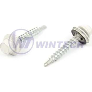 Střešní šroub + EPDM 4,8 x 35 RAL 9002 Balení: 200 ks CICDJ48035R4K