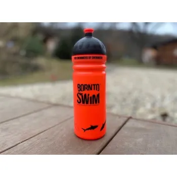 Láhev BornToSwim Shark Water Bottle Oranžová
