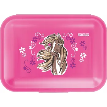 Svačinový box SIGG Dětský obědový box 1L Růžový Bez BPA Do školy