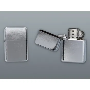 Benzínový zapalovač Gentelo 0002 Chromový lesk + Možnost Gravírování + Benzín Zdarma