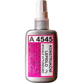 Průmyslové lepidlo IMPACT ADHESIVE A 4545 - Konstrukční lepidlo s vysokou pevností a pružností NA KOVY - (275 Kg/cm2 ) 25 ml