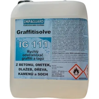 Fasádní barva IG 111 Rychlé čištění tagů a graffiti 5 l