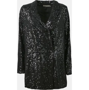 Dámské sako Baťa dámský třpytivý blazer černé, vel. S/m