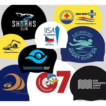 Plavecká čepice Potisk plaveckých čepic