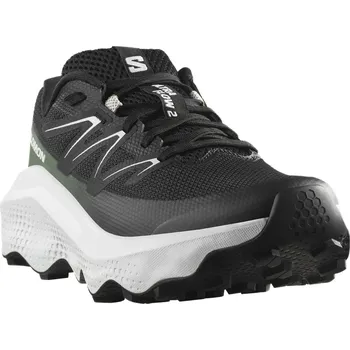 Pánská běžecká obuv Salomon Ultra Flow 2 M L47883500 - black/white/agave green 49 1/3