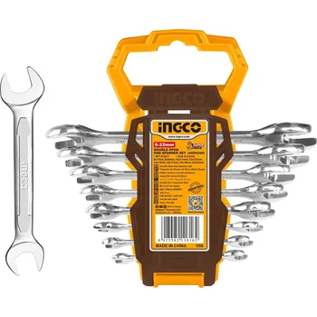 Klíč Ingco HKSPA2088 Klíč vidlicový 6-22mm 8ks HKSPA2088