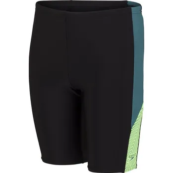 Chlapecké plavky Speedo Dive Jammer Boy Black/Swell Green/Zest Green 24