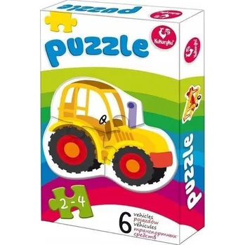 Puzzle PRVNÍ PUZZLE - VOZIDLA