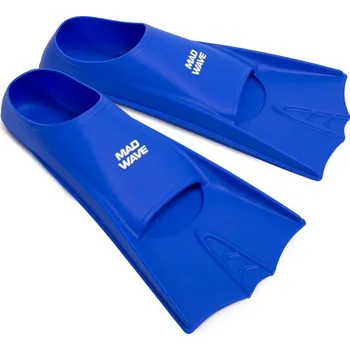 Potápěčské vybavení Plavecké ploutve Mad Wave Flippers Training Fins Blue 41/43