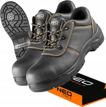 Pracovní obuv Kožené polobotky S1 SRC, ocelová špička, velikost 46