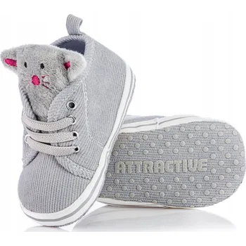 Dívčí tenisky Tenisky adidasky 74-80 botičky grafitové vel. 19/20