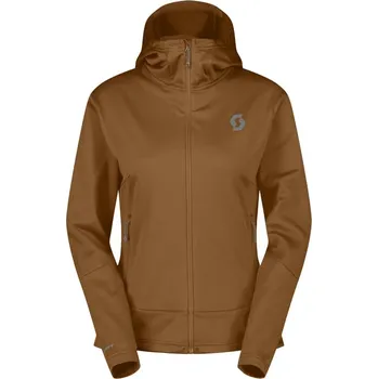 SCOTT mikina na zip Defined Mid Zip 2024/2025 Tmavě červená L Dámské