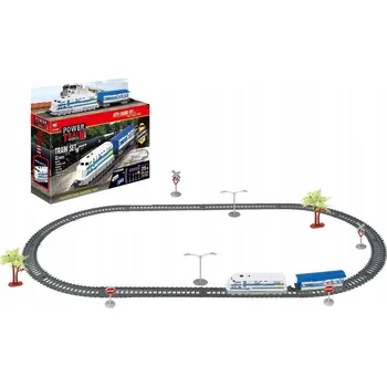 Vláček a vláčkodráha Vláčkodráha na baterie Trifox A-3831, 22 dílů