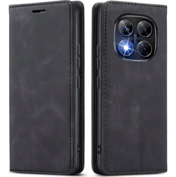 Pouzdro na mobilní telefon Flipové pouzdro Nstyl pro Xiaomi Redmi Note 14 Pro 4G, černé