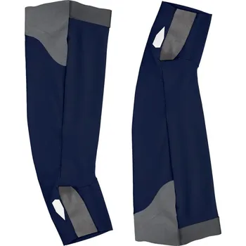 Cyklistické návleky Q36.5 Cyklistické návleky na kolena Hybrid Knee Warmer podzim, ZIMA Modrá M/L Pánské, Unisex