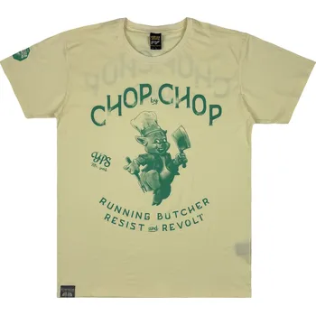 Pánská móda YAKUZA 4004 Tričko světle žluté - 4XL