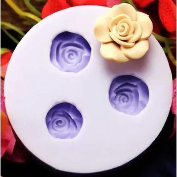 Mýdlo Silikonová mini formička růže IV.