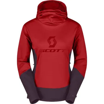 SCOTT mikina s kapucí Defined Mid 2024/2025 Fialová M Dámské