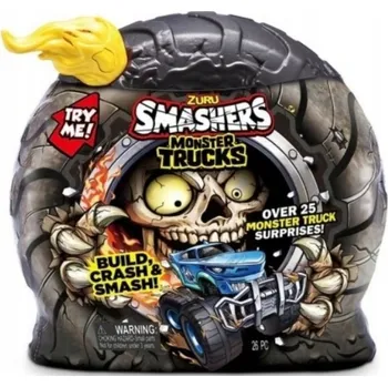Figurka PŘEKVAPENÍ ZURU v podobě Monster Trucku Smashers + PŘÍSLUŠENSTVÍ