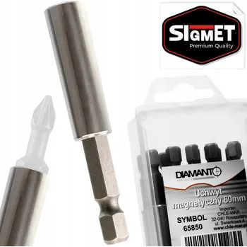 Bit Magnetický držák bitů ADAPTÉR pro šroubovák 60mm 1/4"