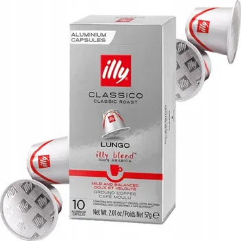 Kapsle do Nespresso illy Lungo Classico, 10 ks
