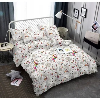 Povlečení Sada povlečení Cotton world , přikrývka 220 cm x 200 cm, polštář 70 x 80 cm, 3 kusy