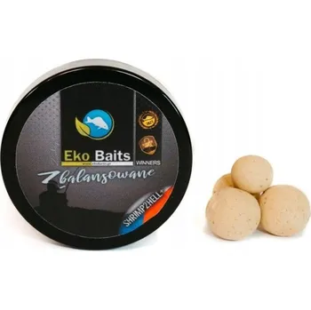 Boilies Eko Baits Gold Shrimp2Hell+ Wafters 15/20mm - Nástrahy na ryby s příchutí krevety