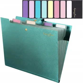 Šanon A4 na Dokumenty Organizér Kancelářská Složka Zelený Archiv