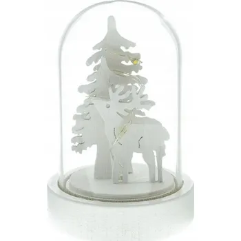 Vánoční dekorace Retlux RXL 320 mikro kupole jelen 1LED RETLUX