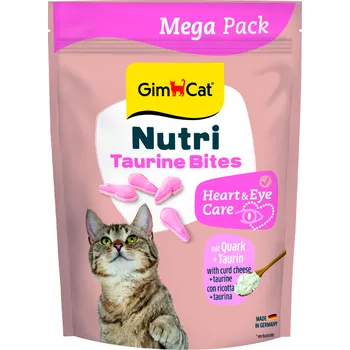 Pamlsek pro kočku GimCat Nutri Taurine Bites tablety s tvarohem 425 g