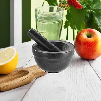 Hmoždíř RÖSLE Granitový hmoždíř s tloučkem na bylinky a koření