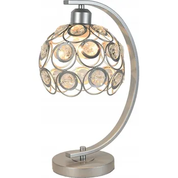 Lampička Stolní lampička Florence Agora E27 40W Stříbrná 17340-1TB SILVER