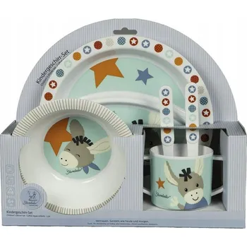 Sada nádobí STERNTALER Sada Nádobí Pro Miminka 6m+ Modrá