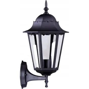 Nástěnné svítidlo Fasádní nástěnné svítidlo LOZANA klasická lucerna E27 ČERNÁ KAJA Lighting