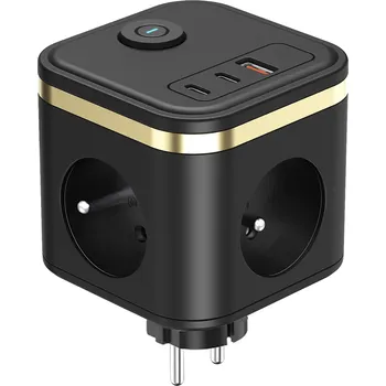 Napájecí kabel Zásuvková lišta Viking 0 m 3 zásuvky