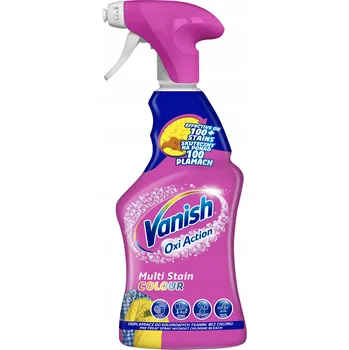 Odstraňovač skvrn Vanish odstraňovač skvrn ve spreji na barevné tkaniny, lokální použití Oxi Action 500 ml
