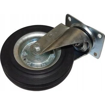 Pojezdové kolečko Pojezdová sada, gumové kolo 200 mm, otočné pro vozíky, lešení