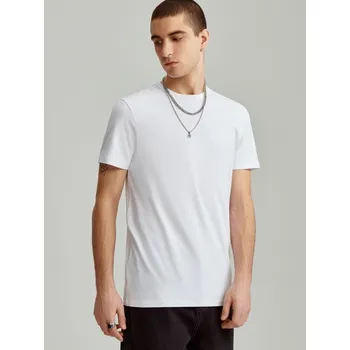 Pánské tričko Tričko s kulatým výstřihem - S - House - bílý - 239AA-00X