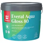 TIKKURILA EVERAL AQUA 80 LESK 2,7L BÁZE C (BEZBARVÁ) EMAIL NA DŘEVO A KOV