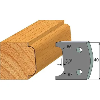 Fréza IGM profil 002 - pár omezovačů 40x4mm SP
