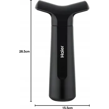 Otvírák HAIER Sada na víno: Elektrický otvírák a dekantér, černá