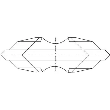 Příslušenství k nářadí "IGM N041 Žiletka tvrdokovová - 18x5,7x3,5 UNI"