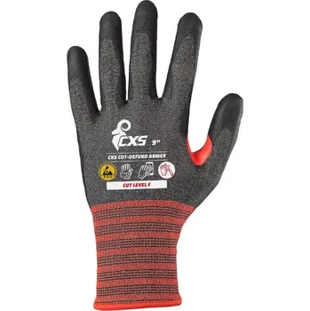 Pracovní rukavice CXS Rukavice CUT-DEFEND ARMEX, protiřezová, ESD, vel. 06