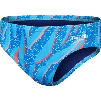 Chlapecké plavky Speedo Digi Allover 6.5cm Brief Boy Bright Blue 164cm