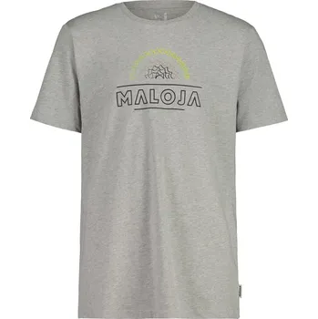 Maloja triko KaarlM. 2025 Šedá XL Pánské
