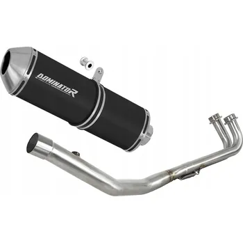 Výfuk pro motocykl XP 530 T-MAX 2012 - 2016 Kompletní výfukový systém, svod, tlumič OVR BLACK