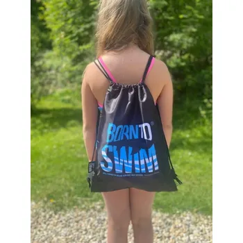 Sportovní vak BornToSwim Swimbag Černo/modrá